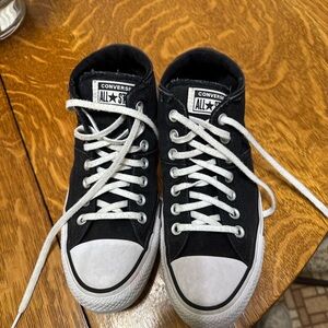 Converse Black and White Chuck Taylor Sneakers